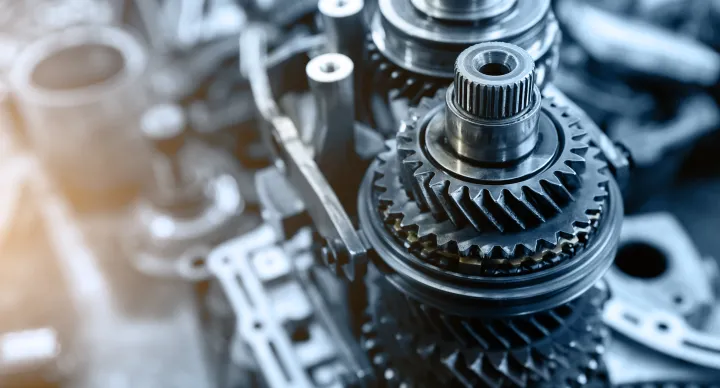Transmission Repair & Replacement In Grand Blanc Township, MI At Grand Pointe Automotive. Close-up of mechanical gears and components